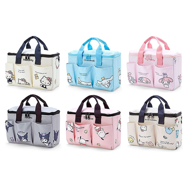 Sanrio Medium Canvas Carry Box with Lid JapanLA