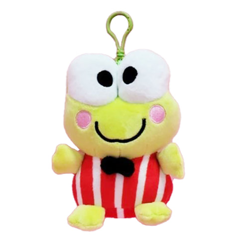 Keroppi Plush Clip-On Mascot