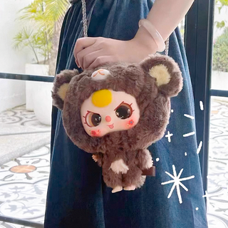 Baby Three Big Head Zipper Bag Blind Box