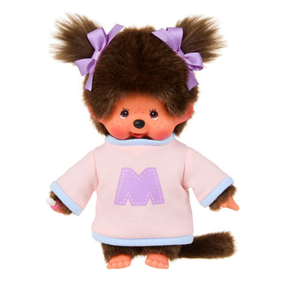 Monchhichi Bi-color Sweater Girl Plush