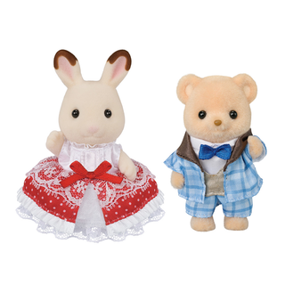 Calico Critters 40th Anniversary Freya and Theo Friends Set