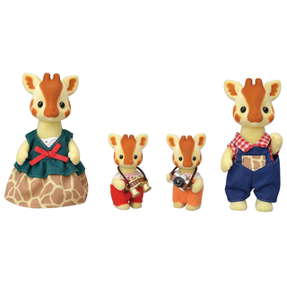 Calico Critters Highbranch Giraffe Family