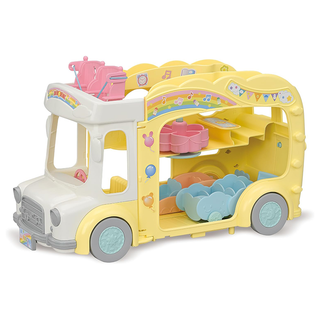 Calico Critters Rainbow Fun Nursery Bus