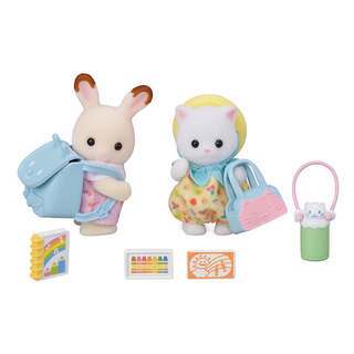 Calico Critters Nursery Friends Walk Along Duo