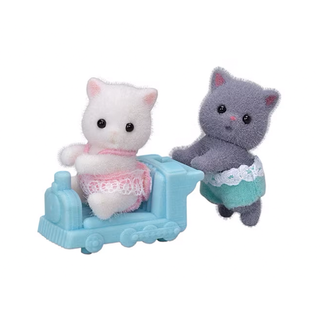 Calico Critters Persian Cat Twins