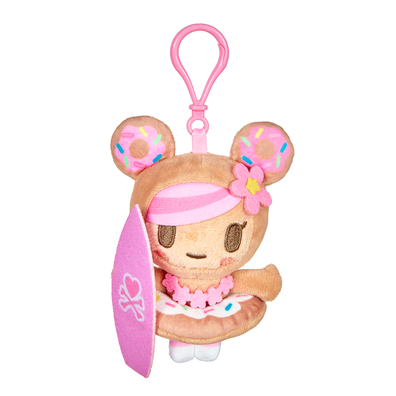 テディベア:Donat(ドナ) tokidoki Ohana Surfing Donutella Plush Keychain – JapanLA