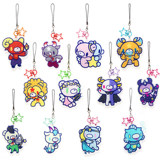 Gloomy Bear Zodiac Keychains