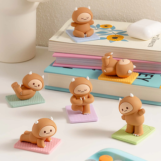 Hank Yeti Doing Yoga Figure Blind Box