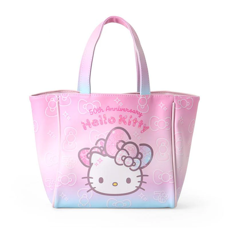 Hello Kitty 50th Anniversary Fashionable Ribbons Hand Bag – JapanLA