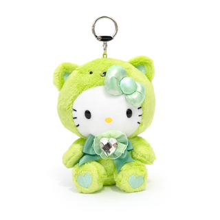 Hello Kitty Birthstone Plush Mascot Keychain