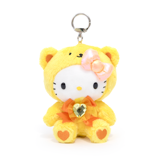 Hello Kitty Birthstone Plush Mascot Keychain