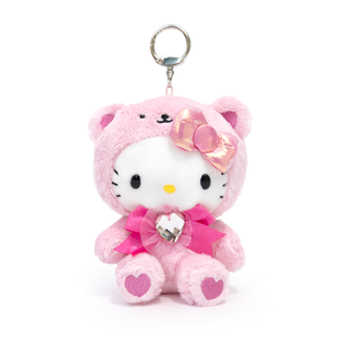 Hello Kitty Birthstone Plush Mascot Keychain