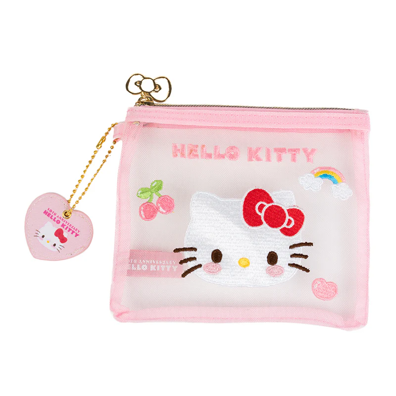 Hello Kitty 50th Anniversary Full of Happy Mini Zipper Pouch – JapanLA