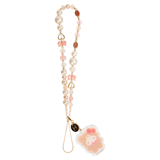 Sanrio Latte Kuma Acrylic Beaded Strap