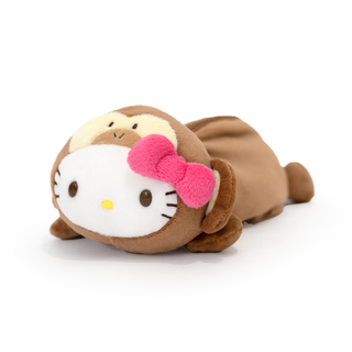 Hello Kitty Tropical Animal Plush Zipper Pouch