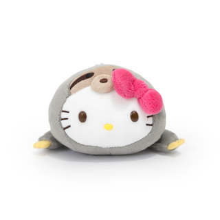 Hello Kitty Tropical Animal Plush Zipper Pouch