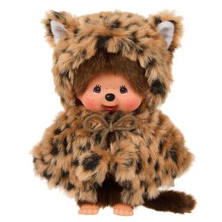 Monchhichi Leopard Hood Plush