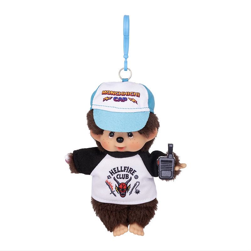 Monchhichi x Stranger Things Hellfire Club Keychain – JapanLA