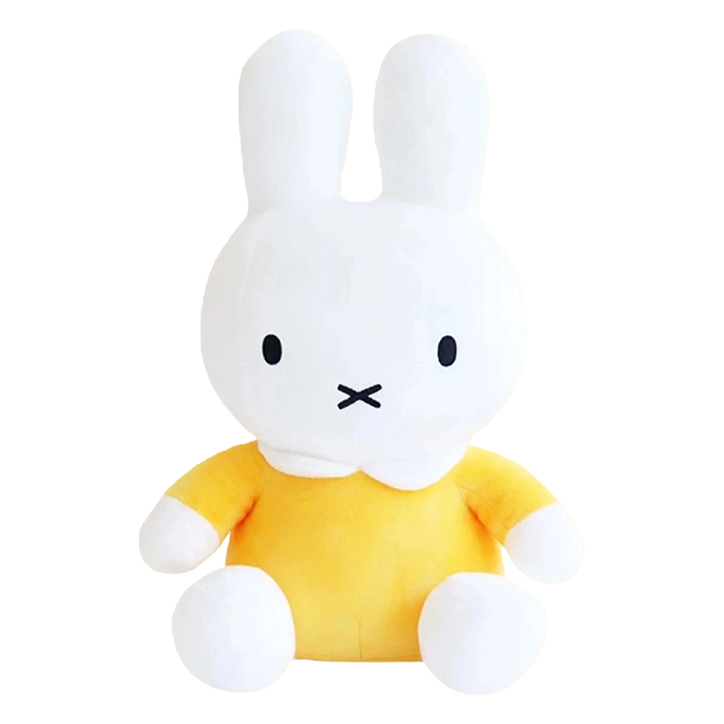 Miffy Sitting Yellow Jumbo Plush – JapanLA