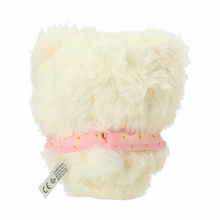 Hello Kitty Fluffy Teddy Bear Plush Keychain