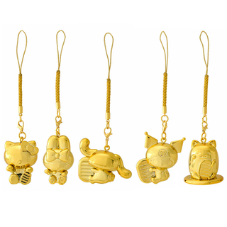 Sanrio Lucky Gold Mascot Charm