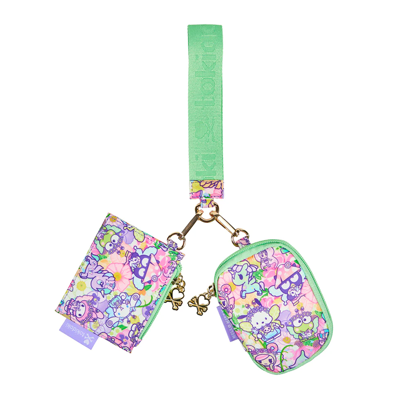 tokidoki x Hello Kitty and Friends Butterfly Garden Two Pouch
