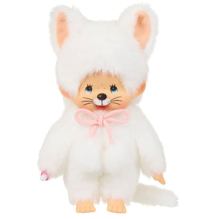 Monchhichi White Cat Plush