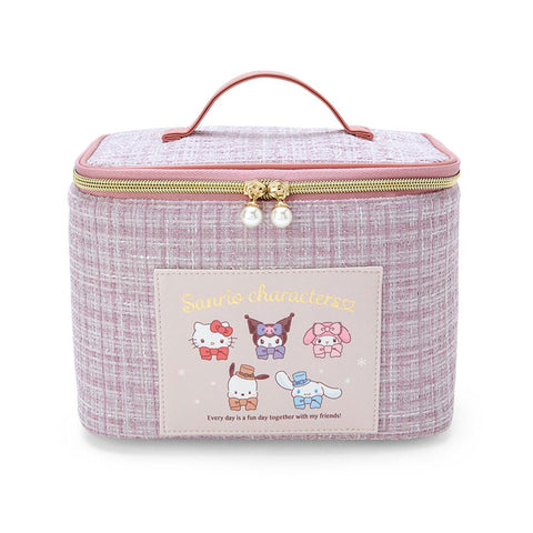 Sanrio Sparkle Tweed Cosmetic Pouch