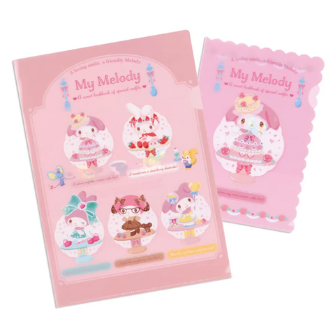 My Melody Sweet Lookbook Clear File Set