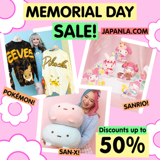 Memorial Day Sale Starts NOW on JapanLA.com! 💖