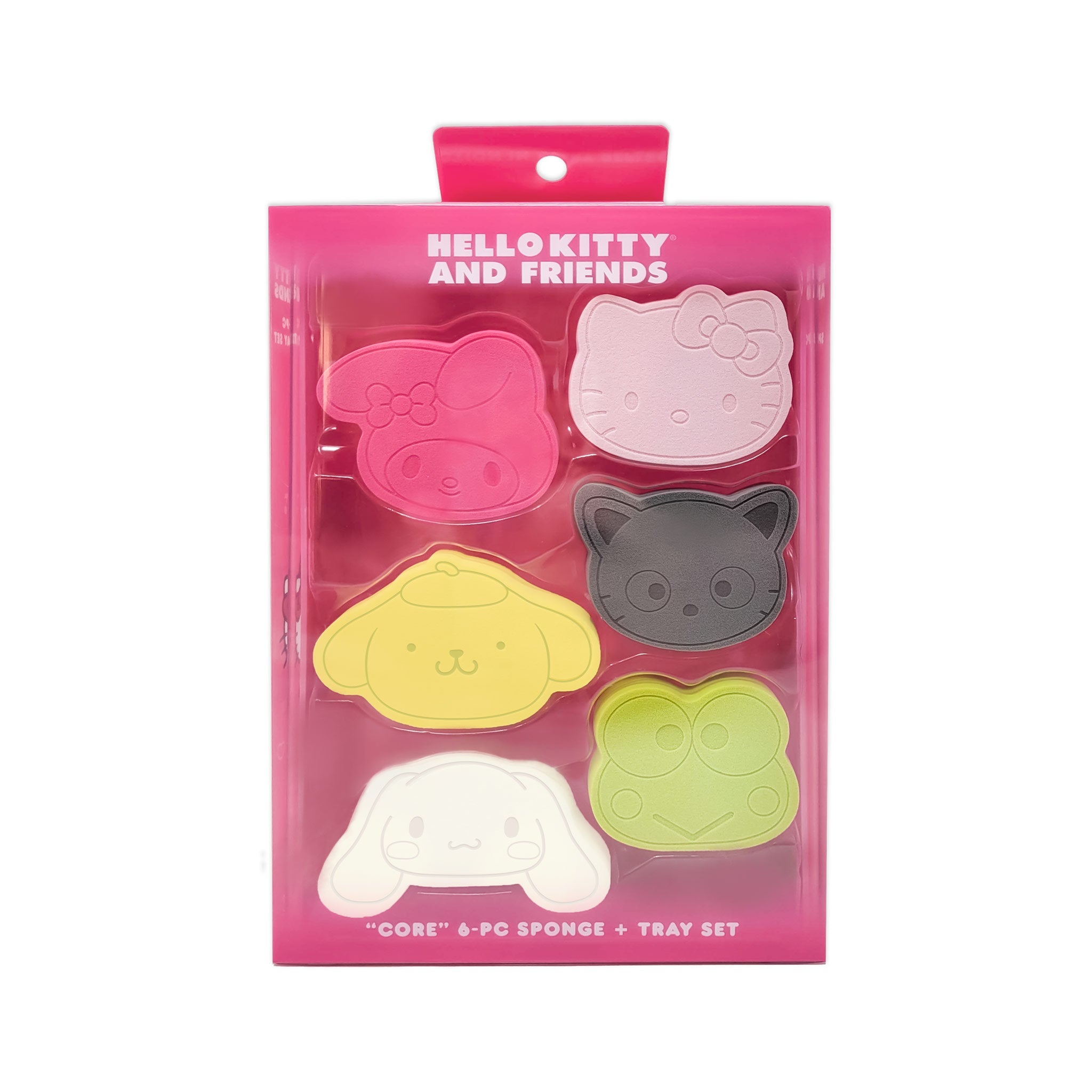 Hello Kitty Friends Core 6 Pc Sponge Tray Set