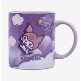 Kuromi Coffee Mug with Electric Mug Warmer