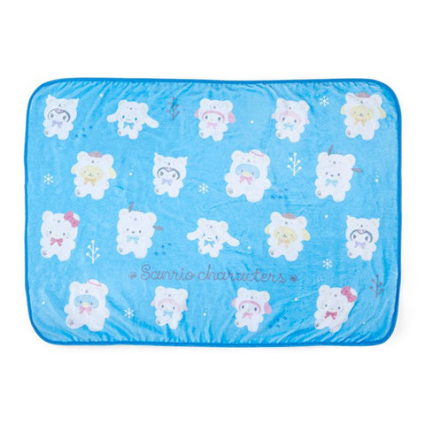 Sanrio Fluffy White Bear Throw Blanket