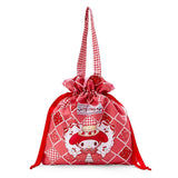 My Melody Akamelo & Momomelo Drawstring Tote Bag