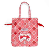 My Melody Akamelo & Momomelo Drawstring Tote Bag