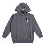 Kuromi Zip-Up Hoodie