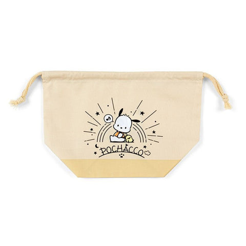 Pochacco Daily Fun Drawstring Lunch Bag