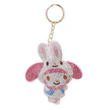 Sanrio Rhinestone Mascot Keychain