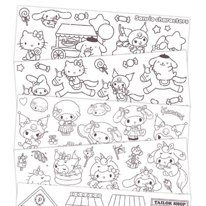 Sanrio, Hello Kitty characters, Coloring Page
