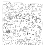 Sanrio Roll of Coloring Stickers Series 2