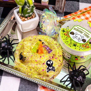 Bubonic Tonic Clear Glitter Slime