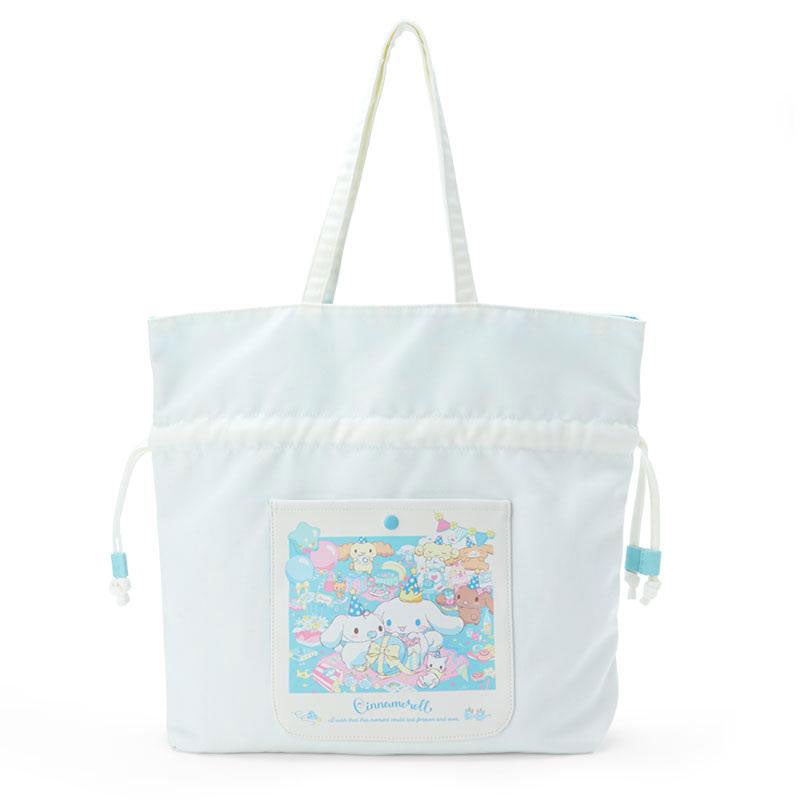 Cinnamoroll After Party Drawstring Tote Bag