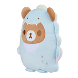 Chairoikoguma Blue Dino Mochi Cushion