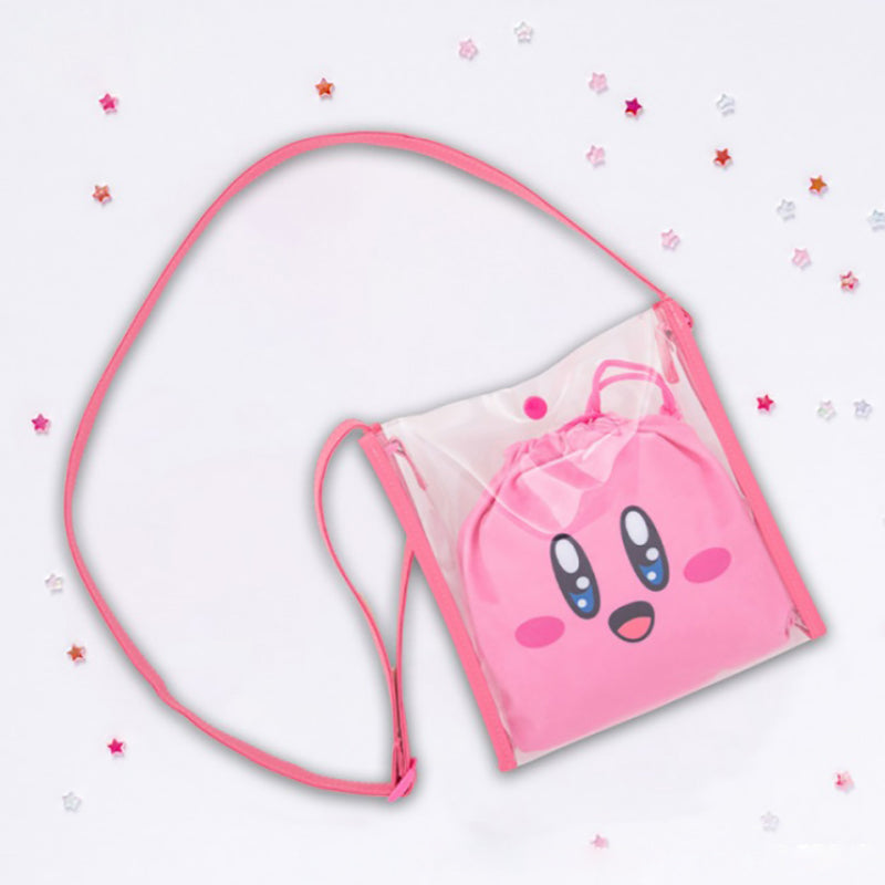 Kirby of The Stars Drawstring Lunch Bag
