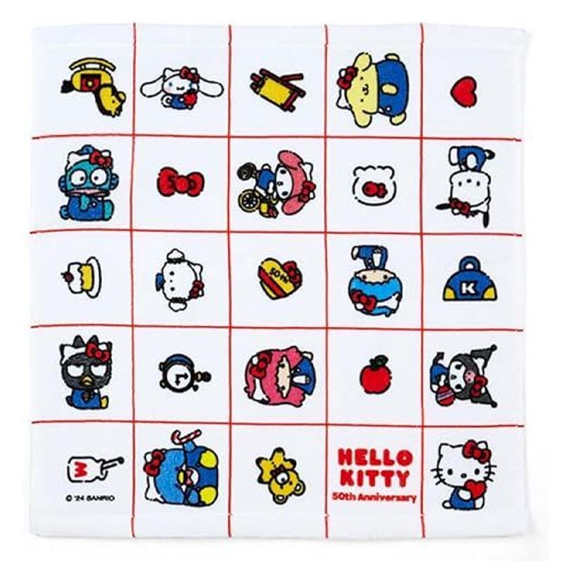 Hello Kitty 50th Hello Everyone! Wash Towel – JapanLA