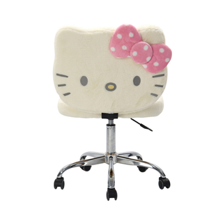 Hello Kitty® Teddy Fur Swivel Vanity Chair