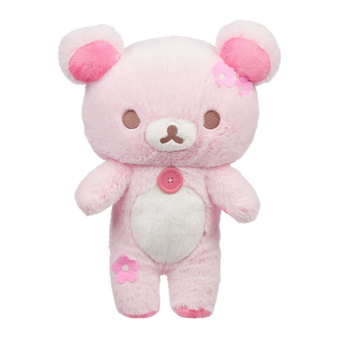 Korilakkuma Cherry Blossom Fluffy Plush