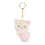 Korilakkuma Usausababy Plush Keychain