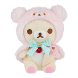 Korilakkuma Ice Cream Cape Small Plush