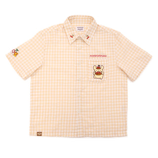 Pompompurin Cherry JapanLA Button Up Shirt